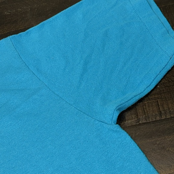 VTG Orlando Florida Blue Graphic Short Sleeve Unisex Jerzees T-Shirt Size LG - Picture 13 of 16